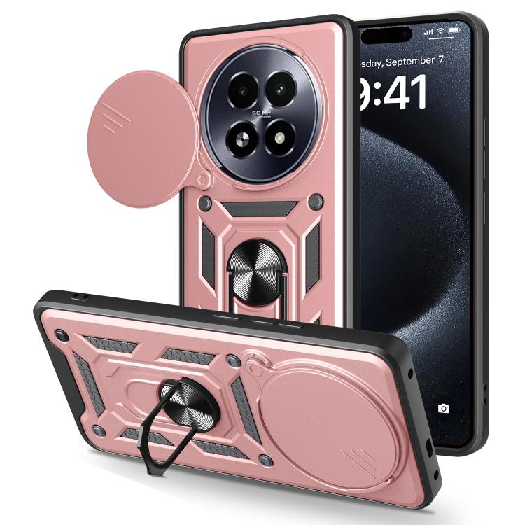 Sliding Camera Cover Design TPU+PC Phone Case, For Realme P3 Pro 5G, For Realme C75 4G / 14x 5G Global, For Realme 13+ 5G, For Realme 13 Pro / 13 Pro+ 5G, For Realme C61 / C63, For Realme 12 5G Global