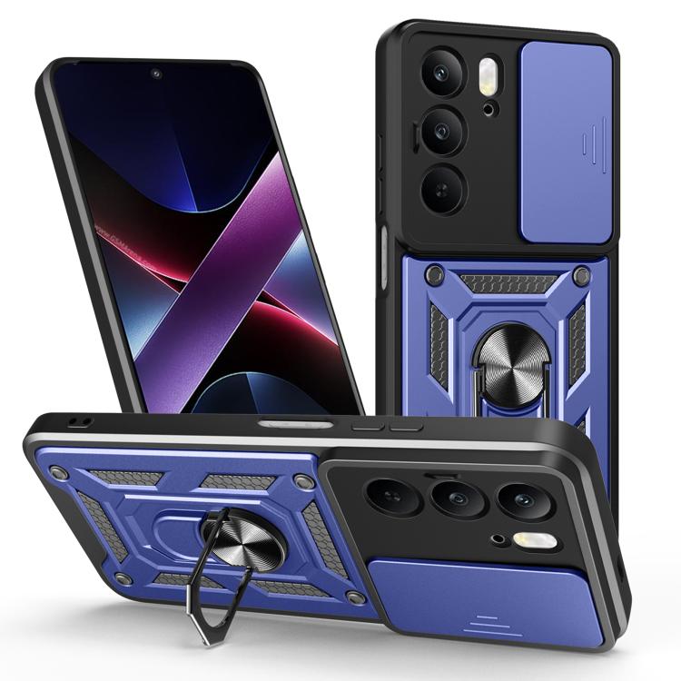 Sliding Camera Cover Design TPU+PC Phone Case, For Realme P3 Pro 5G, For Realme C75 4G / 14x 5G Global, For Realme 13+ 5G, For Realme 13 Pro / 13 Pro+ 5G, For Realme C61 / C63, For Realme 12 5G Global