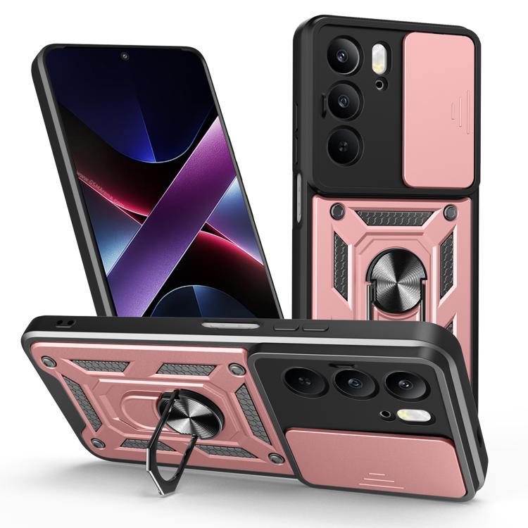 Sliding Camera Cover Design TPU+PC Phone Case, For Realme P3 Pro 5G, For Realme C75 4G / 14x 5G Global, For Realme 13+ 5G, For Realme 13 Pro / 13 Pro+ 5G, For Realme C61 / C63, For Realme 12 5G Global