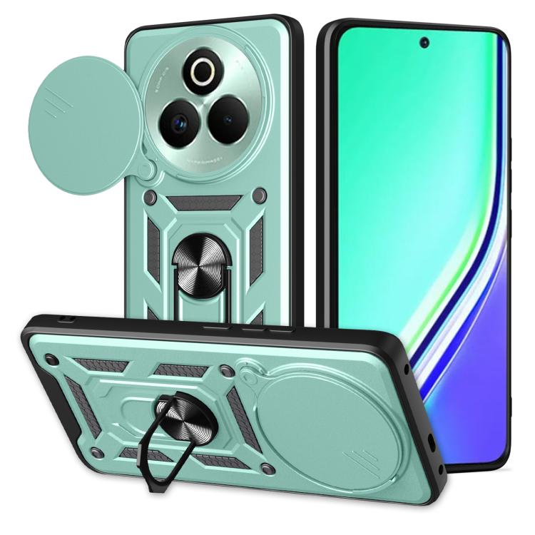 Sliding Camera Cover Design TPU+PC Phone Case, For Realme P3 Pro 5G, For Realme C75 4G / 14x 5G Global, For Realme 13+ 5G, For Realme 13 Pro / 13 Pro+ 5G, For Realme C61 / C63, For Realme 12 5G Global