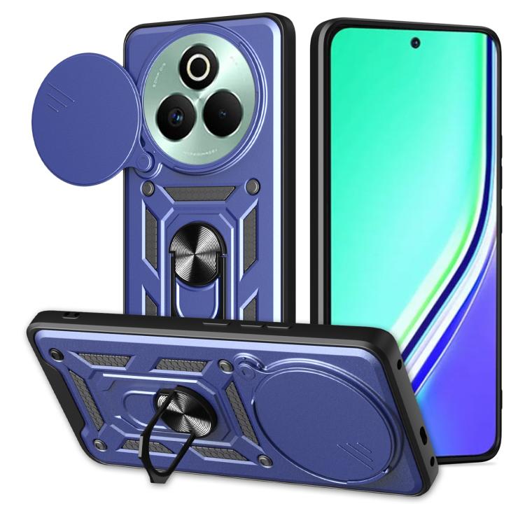 Sliding Camera Cover Design TPU+PC Phone Case, For Realme P3 Pro 5G, For Realme C75 4G / 14x 5G Global, For Realme 13+ 5G, For Realme 13 Pro / 13 Pro+ 5G, For Realme C61 / C63, For Realme 12 5G Global