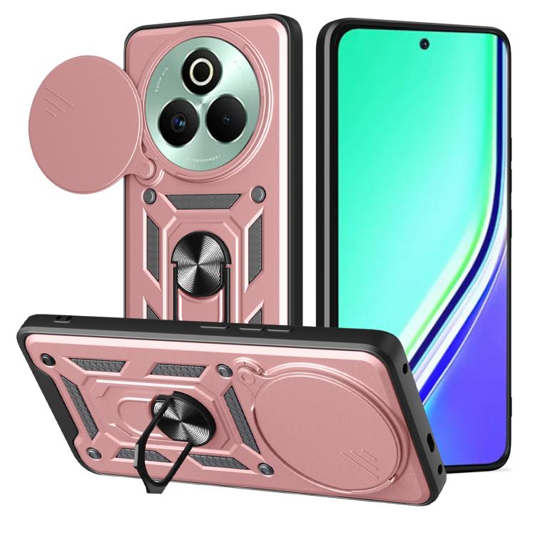 Sliding Camera Cover Design TPU+PC Phone Case, For Realme P3 Pro 5G, For Realme C75 4G / 14x 5G Global, For Realme 13+ 5G, For Realme 13 Pro / 13 Pro+ 5G, For Realme C61 / C63, For Realme 12 5G Global