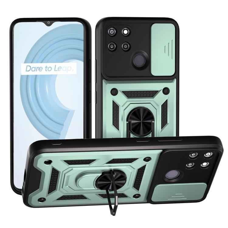 Sliding Camera Cover Design TPU+PC Phone Case, For Realme GT3 5G, For Realme C21Y / C25Y, For Realme C25 / C15, For Realme 5 Pro, For Realme 5