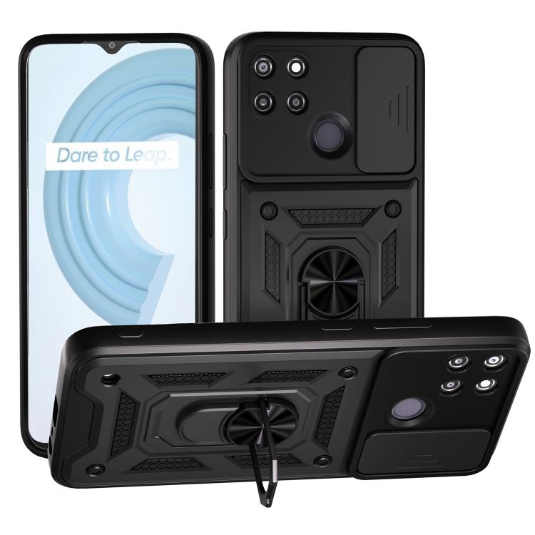Sliding Camera Cover Design TPU+PC Phone Case, For Realme GT3 5G, For Realme C21Y / C25Y, For Realme C25 / C15, For Realme 5 Pro, For Realme 5