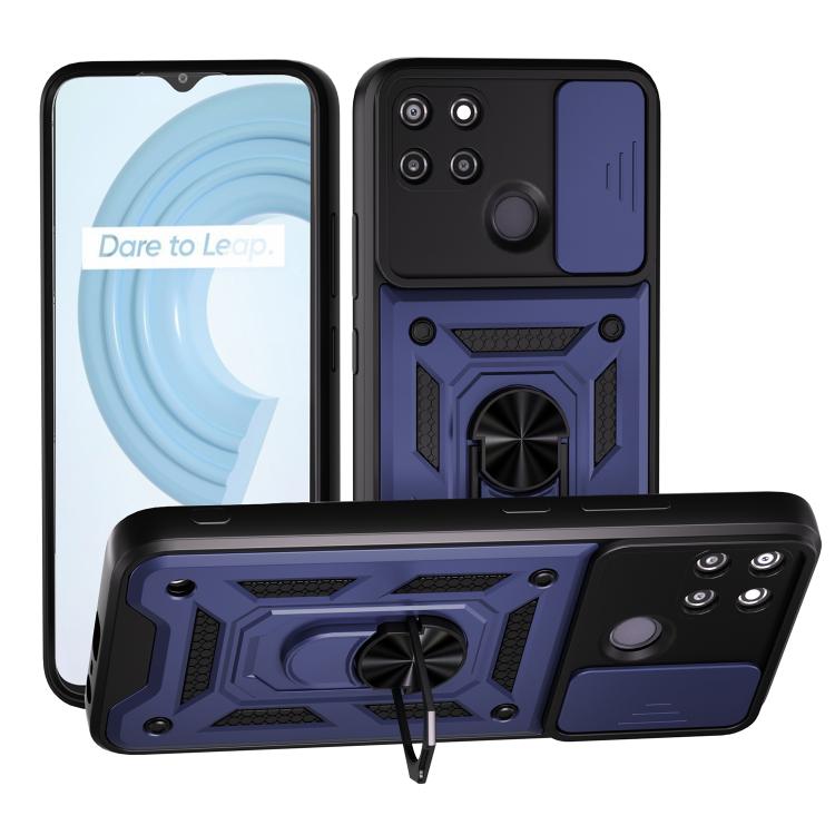 Sliding Camera Cover Design TPU+PC Phone Case, For Realme GT3 5G, For Realme C21Y / C25Y, For Realme C25 / C15, For Realme 5 Pro, For Realme 5