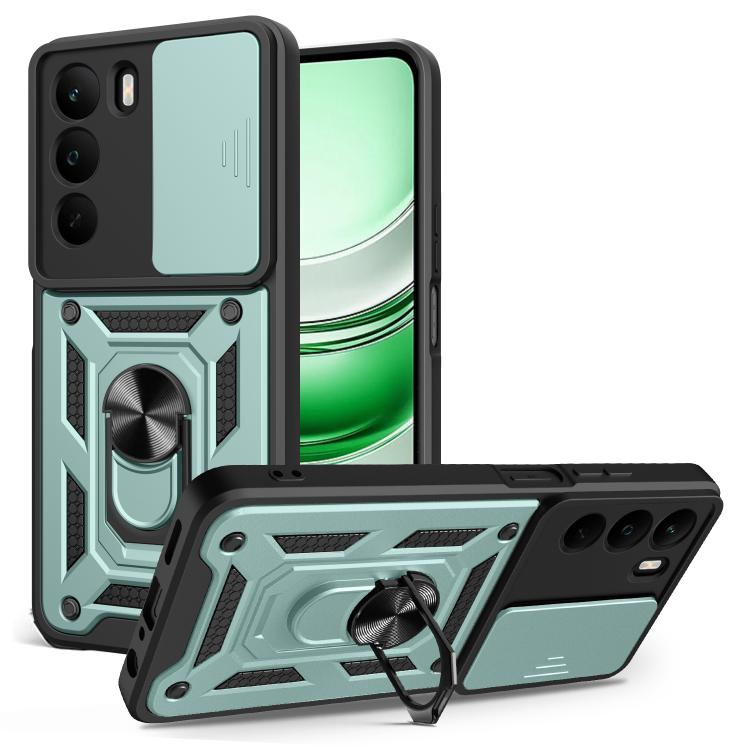 Sliding Camera Cover Design TPU+PC Phone Case, For Realme 15T 5G, For Realme C71 4G, For Realme Neo7x / P3 5G, For Realme P3 Pro 5G, For Realme C75 4G / 14x 5G Global, For Realme 13+ 5G