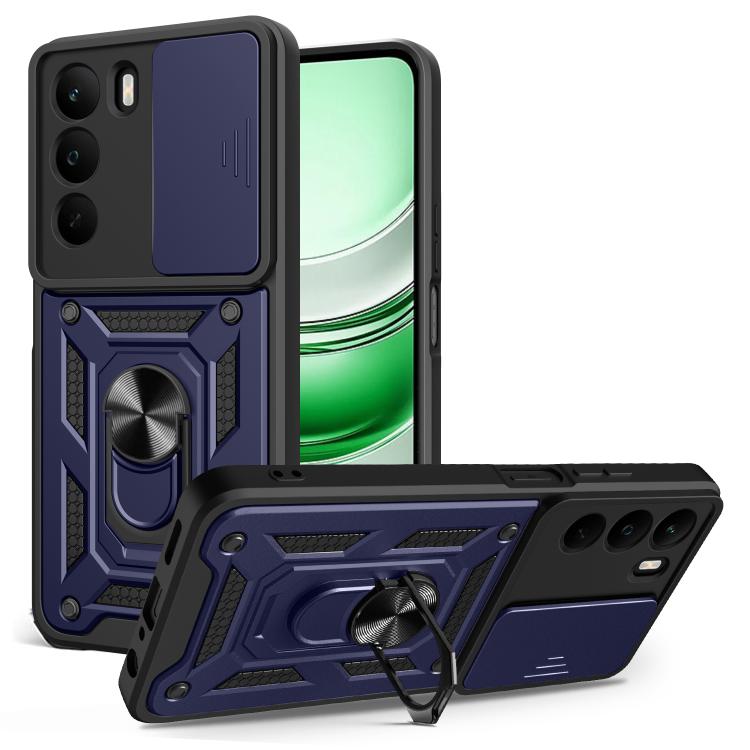 Sliding Camera Cover Design TPU+PC Phone Case, For Realme 15T 5G, For Realme C71 4G, For Realme Neo7x / P3 5G, For Realme P3 Pro 5G, For Realme C75 4G / 14x 5G Global, For Realme 13+ 5G