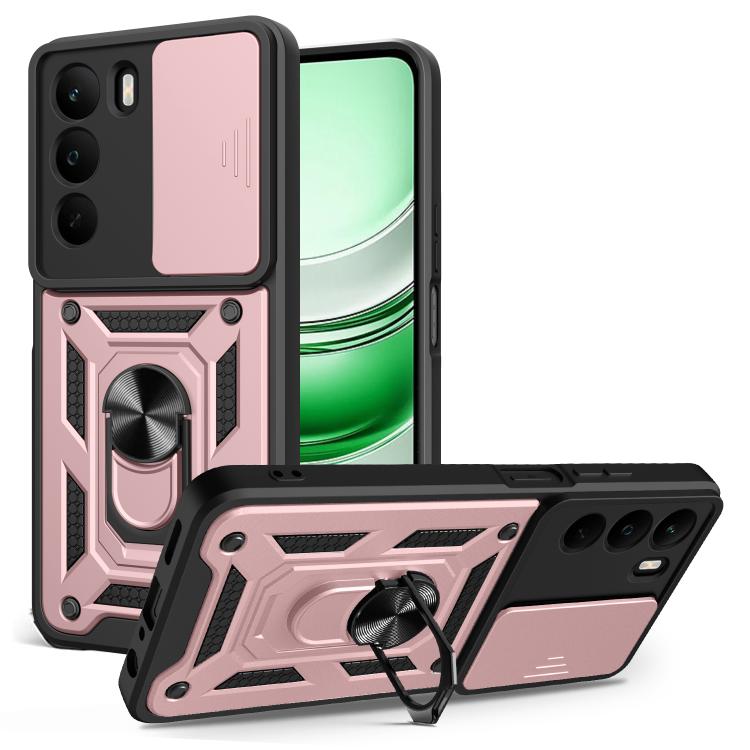 Sliding Camera Cover Design TPU+PC Phone Case, For Realme 15T 5G, For Realme C71 4G, For Realme Neo7x / P3 5G, For Realme P3 Pro 5G, For Realme C75 4G / 14x 5G Global, For Realme 13+ 5G