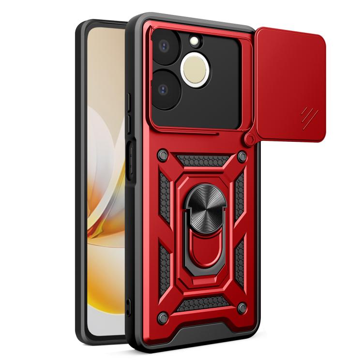 Sliding Camera Cover Design TPU+PC Phone Case, For Realme C71 India / Note 70T 4G, For Realme 15x 5G India / C85 5G, For Realme C85 Pro 5G India, For Realme 15T 5G, For Realme C71 4G, For Realme Neo7x / P3 5G