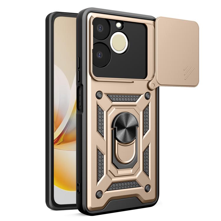 Sliding Camera Cover Design TPU+PC Phone Case, For Realme C71 India / Note 70T 4G, For Realme 15x 5G India / C85 5G, For Realme C85 Pro 5G India, For Realme 15T 5G, For Realme C71 4G, For Realme Neo7x / P3 5G