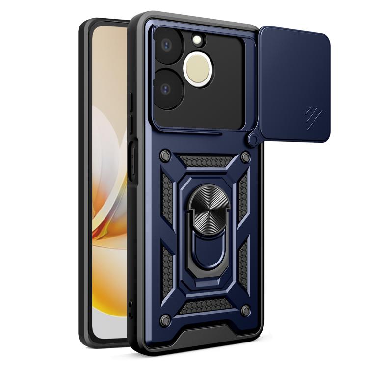 Sliding Camera Cover Design TPU+PC Phone Case, For Realme C71 India / Note 70T 4G, For Realme 15x 5G India / C85 5G, For Realme C85 Pro 5G India, For Realme 15T 5G, For Realme C71 4G, For Realme Neo7x / P3 5G