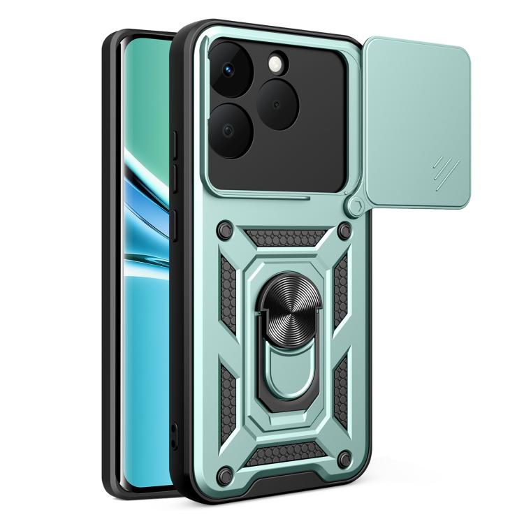 Sliding Camera Cover Design TPU+PC Phone Case, For Realme 15T 5G, For Realme C71 4G, For Realme Neo7x / P3 5G, For Realme P3 Pro 5G, For Realme C75 4G / 14x 5G Global, For Realme 13+ 5G