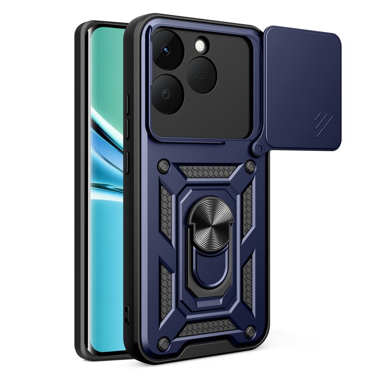 Sliding Camera Cover Design TPU+PC Phone Case, For Realme 15T 5G, For Realme C71 4G, For Realme Neo7x / P3 5G, For Realme P3 Pro 5G, For Realme C75 4G / 14x 5G Global, For Realme 13+ 5G