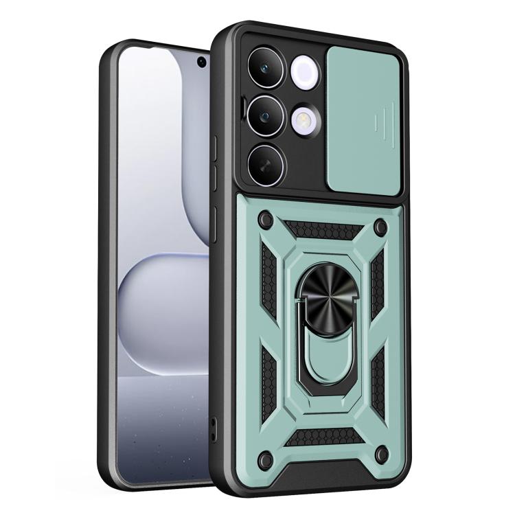 Sliding Camera Cover Design TPU+PC Phone Case, For Realme C71 India / Note 70T 4G, For Realme 15x 5G India / C85 5G, For Realme C85 Pro 5G India, For Realme 15T 5G, For Realme C71 4G, For Realme Neo7x / P3 5G
