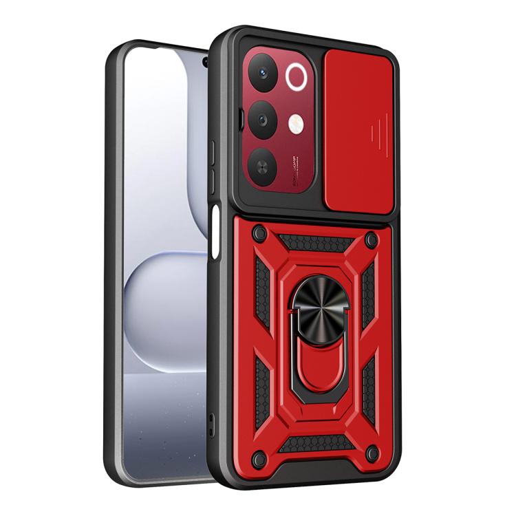 Sliding Camera Cover Design TPU+PC Phone Case, For Realme C71 India / Note 70T 4G, For Realme 15x 5G India / C85 5G, For Realme C85 Pro 5G India, For Realme 15T 5G, For Realme C71 4G, For Realme Neo7x / P3 5G