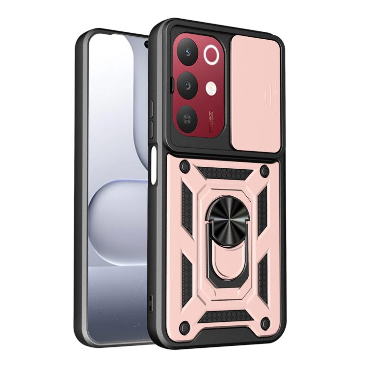 Sliding Camera Cover Design TPU+PC Phone Case, For Realme C71 India / Note 70T 4G, For Realme 15x 5G India / C85 5G, For Realme C85 Pro 5G India, For Realme 15T 5G, For Realme C71 4G, For Realme Neo7x / P3 5G