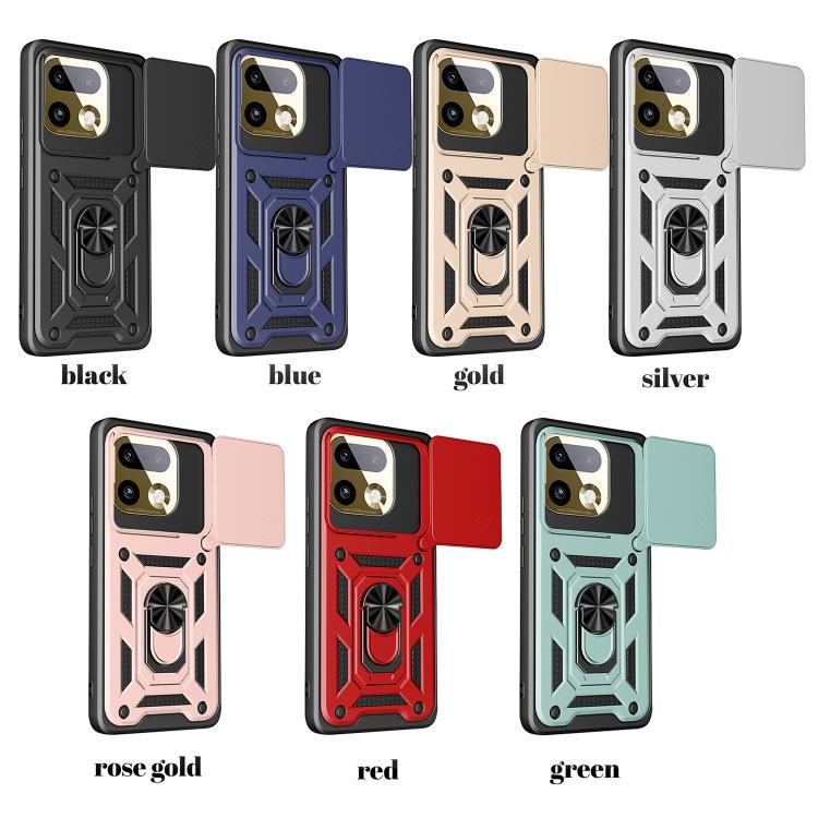 Sliding Camera Cover Design TPU+PC Phone Case, For Realme 16 Pro+ 5G Global, For Realme 16 Pro / 16 Pro+ 5G, For Realme P4x 5G India, For Realme C71 India / Note 70T 4G, For Realme 15x 5G India / C85 5G, For Realme C85 Pro 5G India