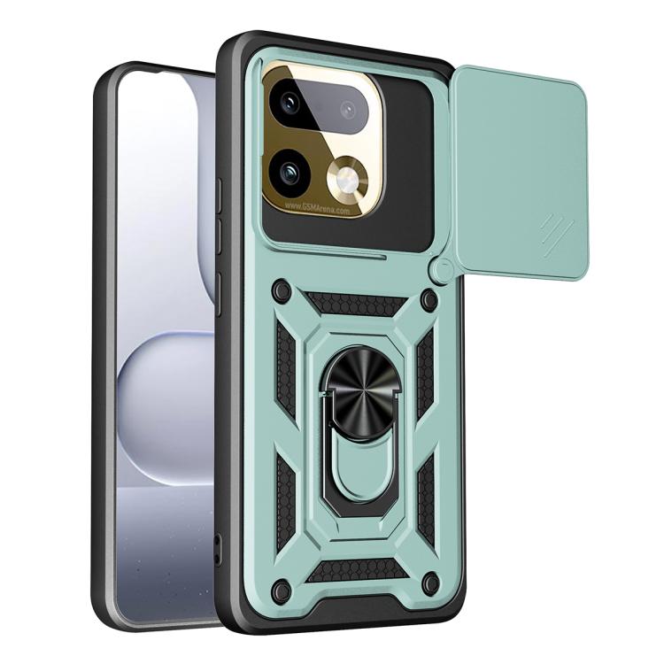 Sliding Camera Cover Design TPU+PC Phone Case, For Realme 16 Pro+ 5G Global, For Realme 16 Pro / 16 Pro+ 5G, For Realme P4x 5G India, For Realme C71 India / Note 70T 4G, For Realme 15x 5G India / C85 5G, For Realme C85 Pro 5G India