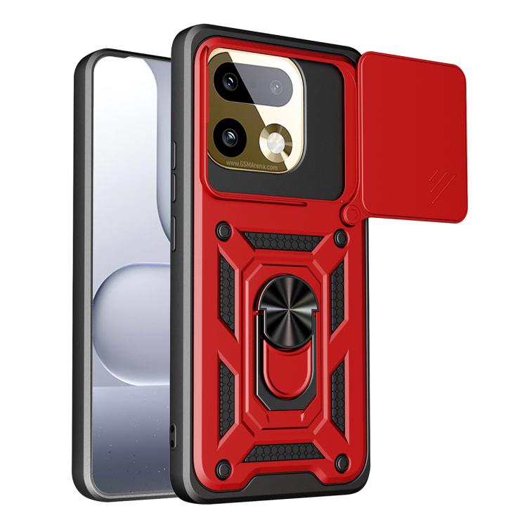 Sliding Camera Cover Design TPU+PC Phone Case, For Realme 16 Pro+ 5G Global, For Realme 16 Pro / 16 Pro+ 5G, For Realme P4x 5G India, For Realme C71 India / Note 70T 4G, For Realme 15x 5G India / C85 5G, For Realme C85 Pro 5G India