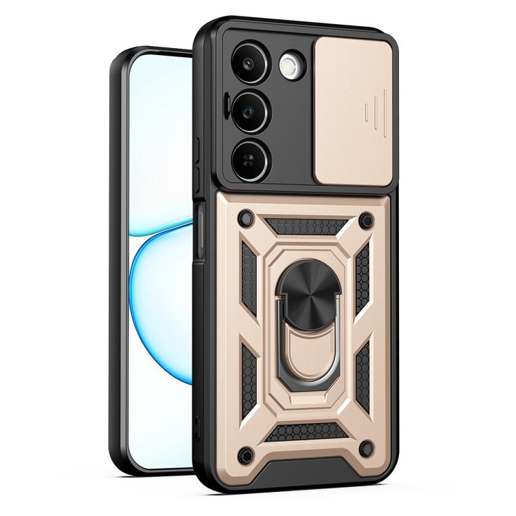 Sliding Camera Cover Design TPU+PC Phone Case, For Realme P4 Power 5G, For Realme C83 5G, For Realme 16 5G, For Realme 16 Pro+ 5G Global, For Realme 16 Pro / 16 Pro+ 5G, For Realme P4x 5G India