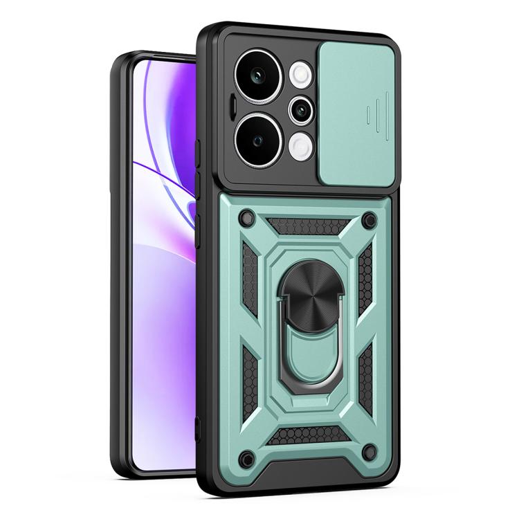 Sliding Camera Cover Design TPU+PC Phone Case, For Realme P4 Power 5G, For Realme C83 5G, For Realme 16 5G, For Realme 16 Pro+ 5G Global, For Realme 16 Pro / 16 Pro+ 5G, For Realme P4x 5G India