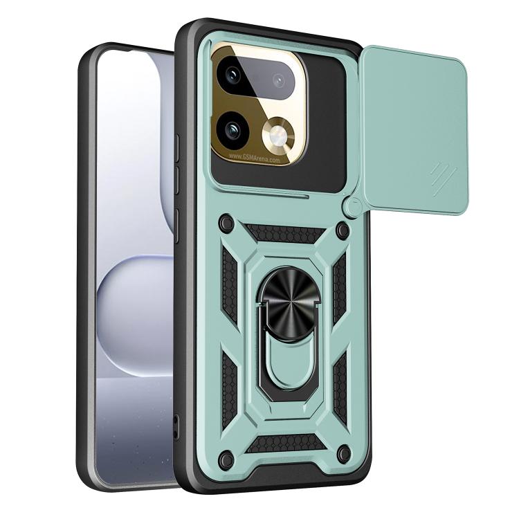 Sliding Camera Cover Design TPU+PC Phone Case, For Realme 16 Pro+ 5G Global, For Realme 16 Pro / 16 Pro+ 5G, For Realme P4x 5G India, For Realme C71 India / Note 70T 4G, For Realme 15x 5G India / C85 5G, For Realme C85 Pro 5G India