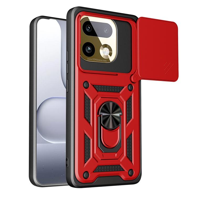 Sliding Camera Cover Design TPU+PC Phone Case, For Realme 16 Pro+ 5G Global, For Realme 16 Pro / 16 Pro+ 5G, For Realme P4x 5G India, For Realme C71 India / Note 70T 4G, For Realme 15x 5G India / C85 5G, For Realme C85 Pro 5G India