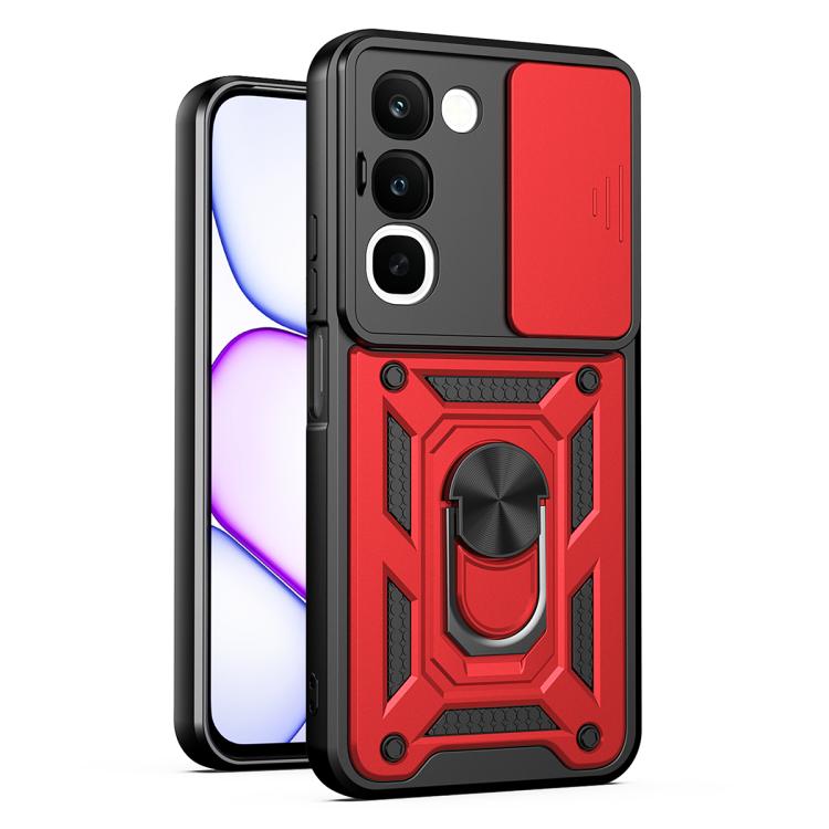 Sliding Camera Cover Design TPU+PC Phone Case, For Realme 16T 5G, For Realme C100i / C100x 4G, For Realme C100 4G, For Realme P4 Power 5G, For Realme C83 5G, For Realme 16 5G