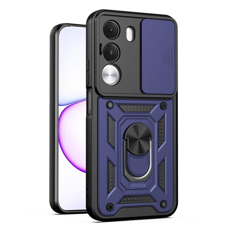 Sliding Camera Cover Design TPU+PC Phone Case, For Realme 16T 5G, For Realme C100i / C100x 4G, For Realme C100 4G, For Realme P4 Power 5G, For Realme C83 5G, For Realme 16 5G