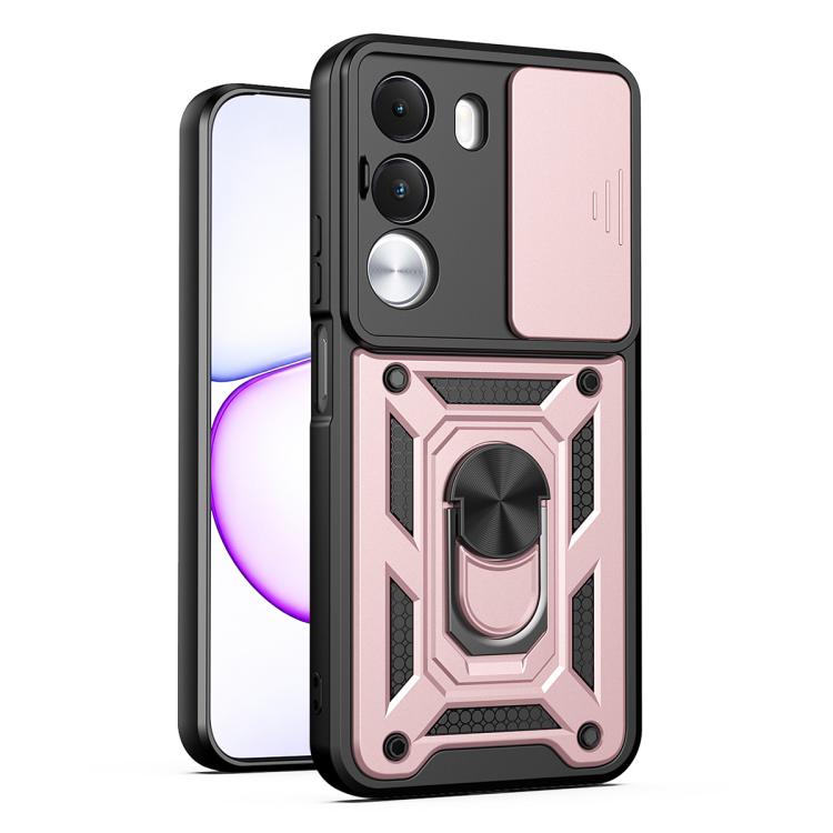 Sliding Camera Cover Design TPU+PC Phone Case, For Realme 16T 5G, For Realme C100i / C100x 4G, For Realme C100 4G, For Realme P4 Power 5G, For Realme C83 5G, For Realme 16 5G