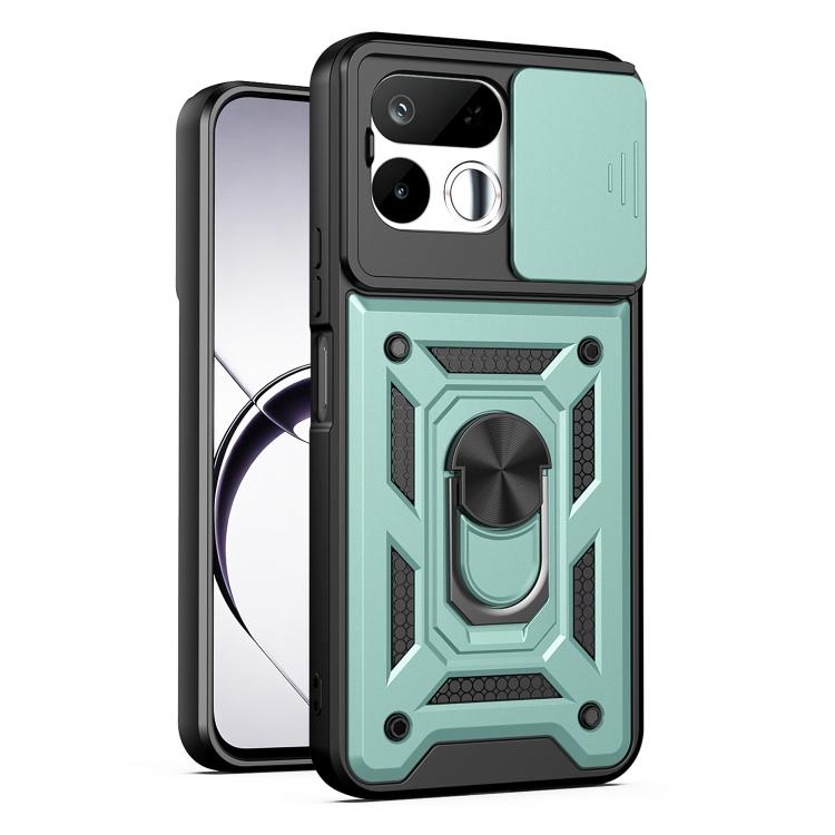 Sliding Camera Cover Design TPU+PC Phone Case, For Realme 16T 5G, For Realme C100i / C100x 4G, For Realme C100 4G, For Realme P4 Power 5G, For Realme C83 5G, For Realme 16 5G