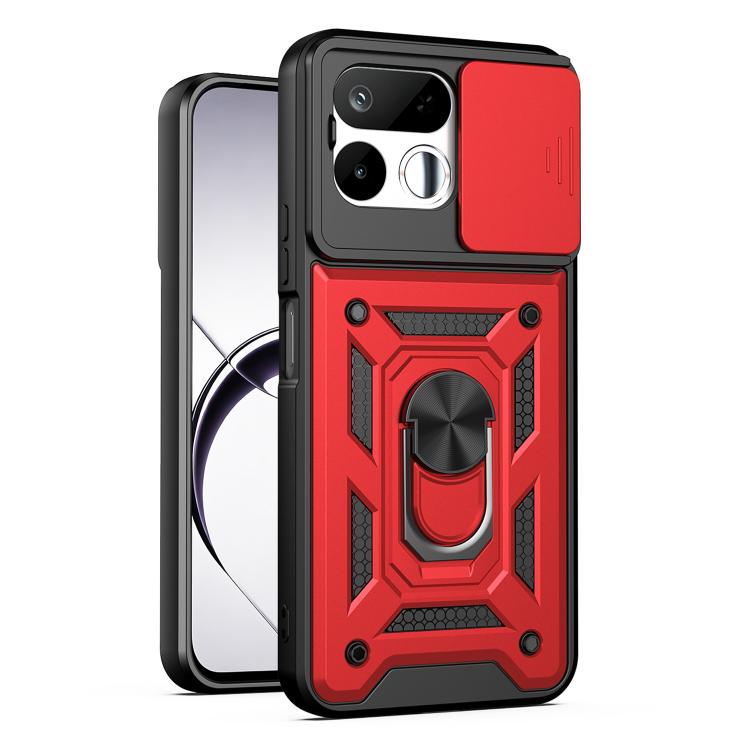 Sliding Camera Cover Design TPU+PC Phone Case, For Realme 16T 5G, For Realme C100i / C100x 4G, For Realme C100 4G, For Realme P4 Power 5G, For Realme C83 5G, For Realme 16 5G