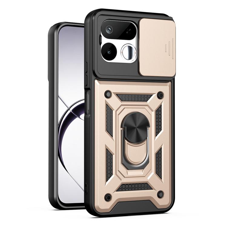 Sliding Camera Cover Design TPU+PC Phone Case, For Realme 16T 5G, For Realme C100i / C100x 4G, For Realme C100 4G, For Realme P4 Power 5G, For Realme C83 5G, For Realme 16 5G