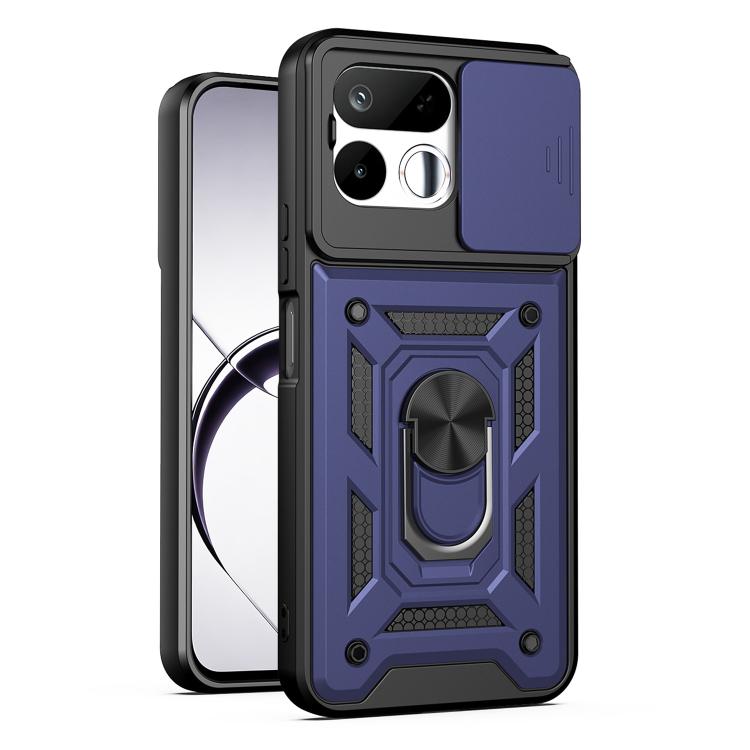 Sliding Camera Cover Design TPU+PC Phone Case, For Realme 16T 5G, For Realme C100i / C100x 4G, For Realme C100 4G, For Realme P4 Power 5G, For Realme C83 5G, For Realme 16 5G