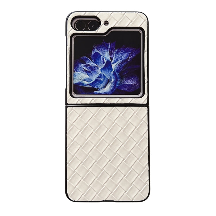 Woven Texture Folding Phone Case, For Samsung Galaxy Z Fold5 5G, For Samsung Galaxy Z Flip5 5G