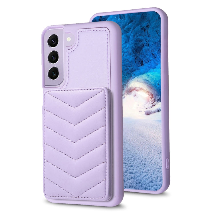 BF26 Wave Pattern Card Bag Holder Phone Case, For Samsung Galaxy S23 Ultra 5G, For Samsung Galaxy A53, For Samsung Galaxy A13 5G / 4G, For Samsung Galaxy S22 Ultra 5G, For Samsung Galaxy S22+ 5G, For Samsung Galaxy S21 FE 5G
