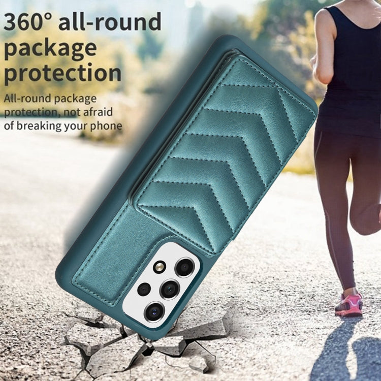 BF26 Wave Pattern Card Bag Holder Phone Case, For Samsung Galaxy A52 5G / 4G, For Samsung Galaxy S21 5G, For Samsung Galaxy S21+ 5G, For Samsung Galaxy S21 Ultra 5G, For Samsug Galaxy A12