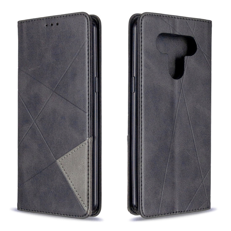Rhombus Texture Horizontal Flip Magnetic Leather Case with Holder & Card Slots & Wallet, For LG K51, For Huawei Y5P / Honor 9S, For Huawei Honor 9A, For Samsung Galaxy A31, For Sony Xperia L4