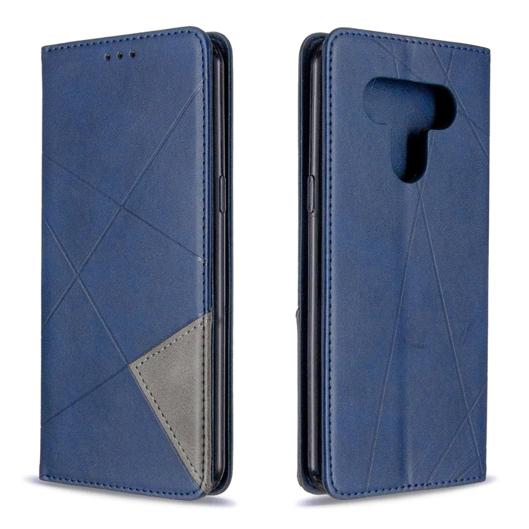 Rhombus Texture Horizontal Flip Magnetic Leather Case with Holder & Card Slots & Wallet, For LG K51, For Huawei Y5P / Honor 9S, For Huawei Honor 9A, For Samsung Galaxy A31, For Sony Xperia L4