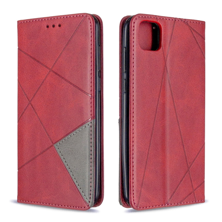 Rhombus Texture Horizontal Flip Magnetic Leather Case with Holder & Card Slots & Wallet, For LG K51, For Huawei Y5P / Honor 9S, For Huawei Honor 9A, For Samsung Galaxy A31, For Sony Xperia L4