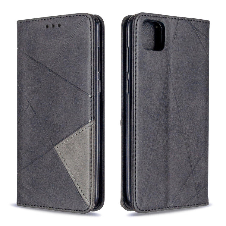 Rhombus Texture Horizontal Flip Magnetic Leather Case with Holder & Card Slots & Wallet, For LG K51, For Huawei Y5P / Honor 9S, For Huawei Honor 9A, For Samsung Galaxy A31, For Sony Xperia L4
