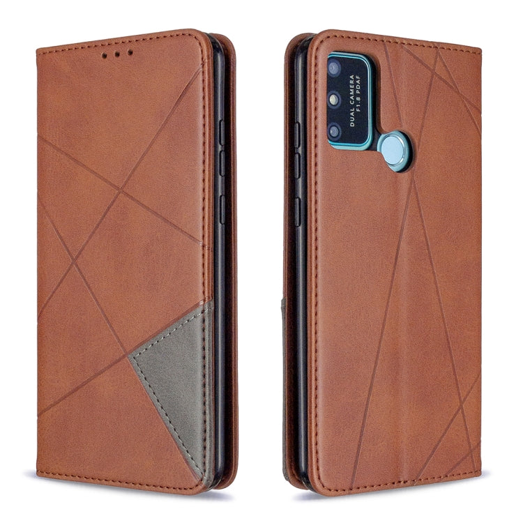 Rhombus Texture Horizontal Flip Magnetic Leather Case with Holder & Card Slots & Wallet, For LG K51, For Huawei Y5P / Honor 9S, For Huawei Honor 9A, For Samsung Galaxy A31, For Sony Xperia L4