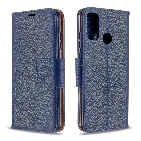 Litchi Texture Pure Color Horizontal Flip PU Leather Case with Holder & Card Slots & Wallet & Lanyard, For Huawei P Smart (2020), For Huawei Y5P / Honor 9S, For Huawei Y6P, For Huawei Honor 9A, For LG K51, For Sony Xperia L4