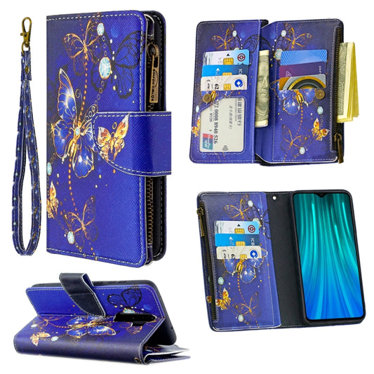 Colored Drawing Pattern Zipper Horizontal Flip Leather Case with Holder & Card Slots & Wallet, For Xiaomi Redmi Note 8 Pro, For Xiaomi Redmi Note 8T, For Xiaomi Redmi Note 8, For Xiaomi Redmi Note 9 Pro, For Xiaomi Mi CC9 Pro / Note 10