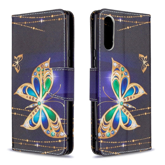 Colored Drawing Pattern Horizontal Flip Leather Case with Holder & Card Slots & Wallet, For Sony Xperia L4, For LG K51