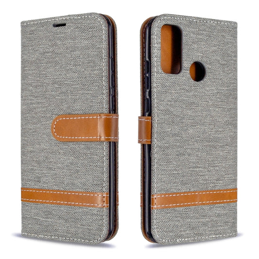 Color Matching Denim Texture Horizontal Flip Leather Case with Holder & Card Slots & Wallet & Lanyard, For Huawei P Smart (2020), For Huawei Y5P / Honor 9S, For Huawei Y6P, For Huawei Honor 9A, For LG K51