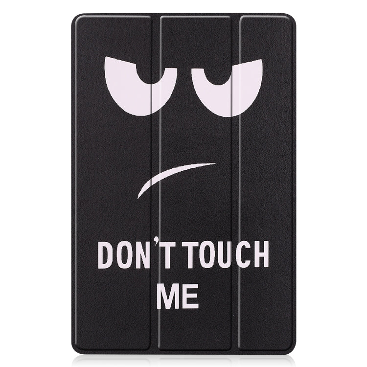 Custer Painted 3-Fold Holder Smart Leather Tablet Case, For Samsung Galaxy Tab S9 FE / S10 FE, For Samsung Galaxy Tab S9 FE+ / S10+, For Samsung Galaxy Tab S9