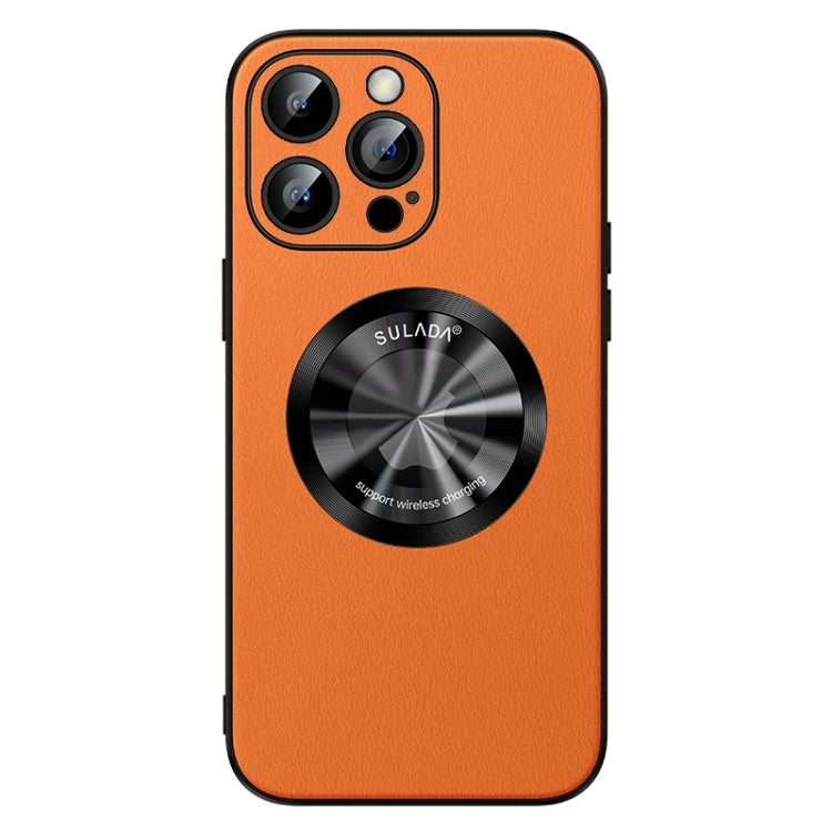 SULADA Microfiber Leather MagSafe Magnetic Phone Case, For iPhone 14 Pro, For iPhone 14 Pro Max, For iPhone 13 Pro Max, For iPhone 13 Pro, For iPhone 13, For iPhone 12