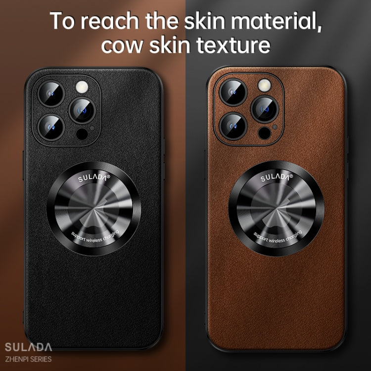 SULADA Microfiber Leather MagSafe Magnetic Phone Case, For iPhone 15 Pro Max, For iPhone 15 Pro, For iPhone 15 Plus, For iPhone 15, For iPhone 14 Plus, For iPhone 14