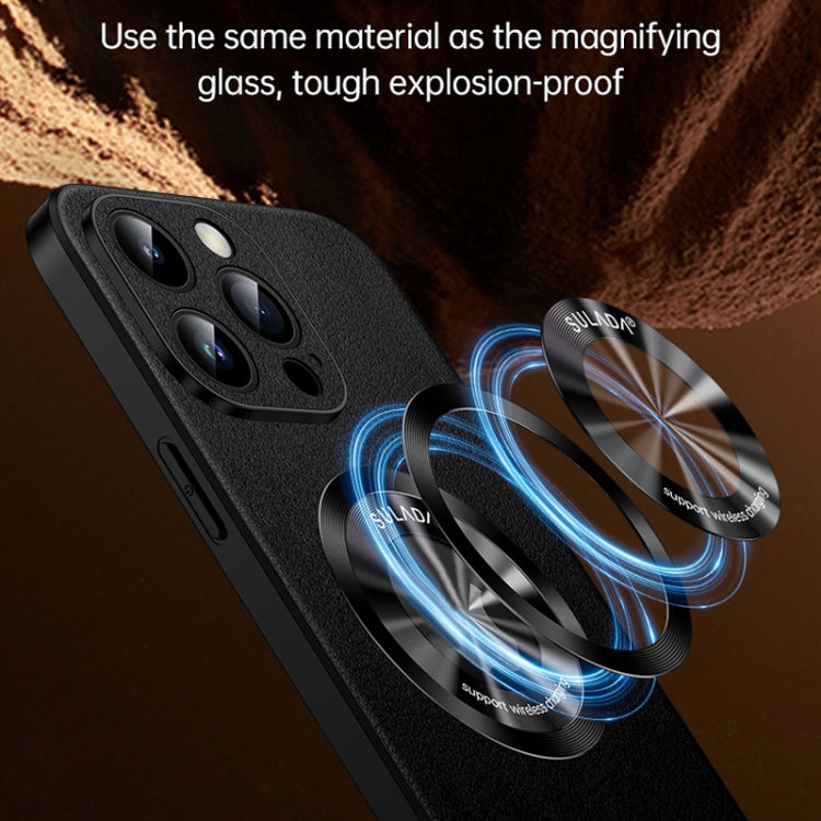 SULADA Microfiber Leather MagSafe Magnetic Phone Case, For iPhone 15 Pro Max, For iPhone 15 Pro, For iPhone 15 Plus, For iPhone 15, For iPhone 14 Plus, For iPhone 14
